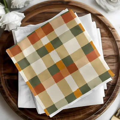 Autumn Plaid Digital Paper, Seamless Pattern, Fall Colors, Commercial Use, Scrapbooking, Fabric Design, Digital Download - Moore and Mountain