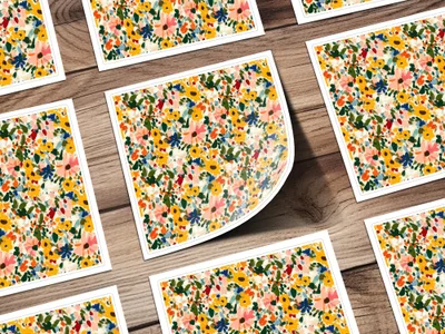 Vibrant Floral Pattern Multipurpose Sheet product