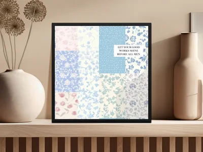 Let Your Good Works Shine Before All Men Decor Print