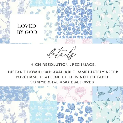 Loved By God High Resolution JPEG Image Pack