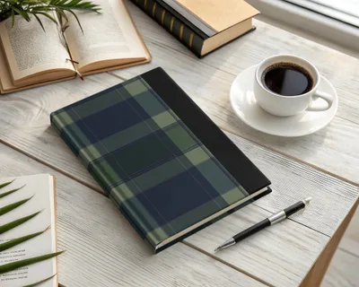 Black and Green Tartan Seamless - Moore and Mountain