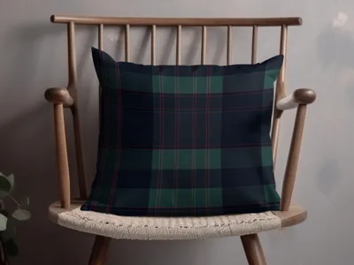 Black and Green Tartan Seamless Digital - Moore and Mountain
