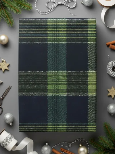 Black and Green Tartan Seamless Digital - Moore and Mountain