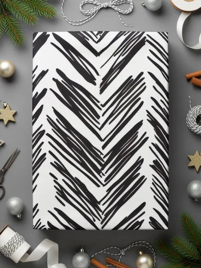 Black and White Abstract Doodle Geometric Digital Paper, Seamless Pattern for Crafts, Fabric, Background, Printable Art - Moore and Mountain