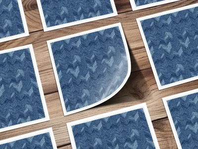 Blue Jeans Texture Seamless Denim Digital - Moore and Mountain