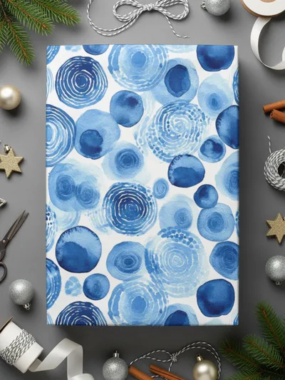 Blue Shibori Seamless Watercolor Geometric Pattern, Indigo Ink Digital Paper, Modern Background, Fabric Design, Scrapbooking, Graphic Design - Moore and Mountain