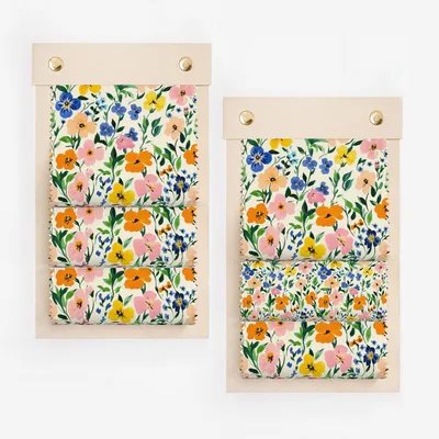 Colorful Floral Pattern Magnetic Bulletin Board
