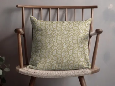 Stylish Decorative Paisley Pattern Throw Pillow Product