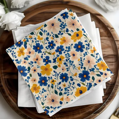 Floral Design with Colorful Bloom Patterns product type