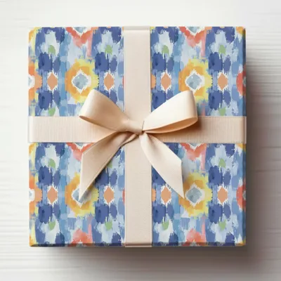 Colorful Abstract Pattern Gift Wrapping Paper