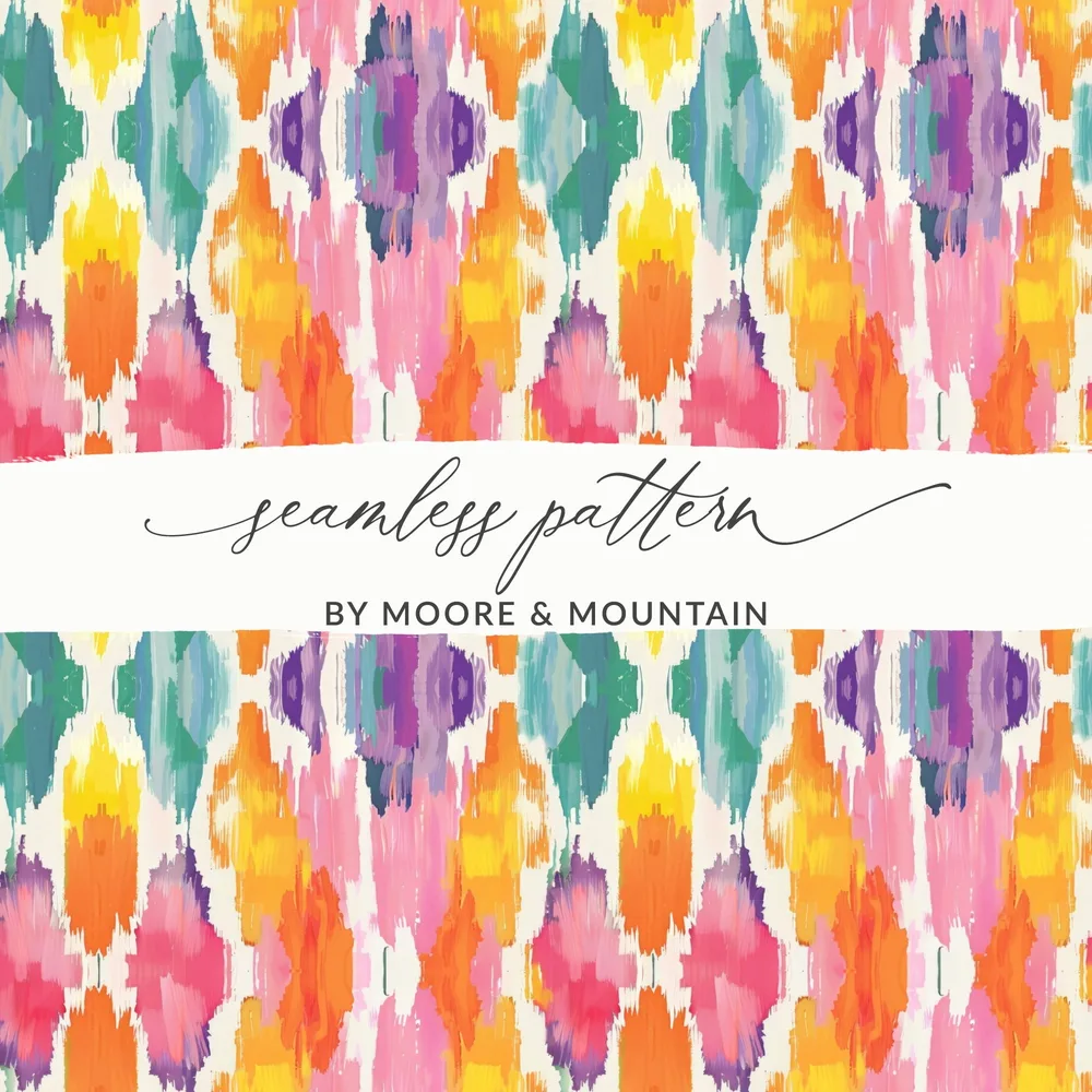 Seamless Pattern by Moore & Mountain Digital Design