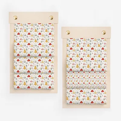 Watercolor Bunny Dresses Spring Garden Print product type