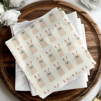 Cute Llama Digital Pattern, Seamless Repeat Design, Animal Print, Digital Download for Fabric, Scrapbooking, Backgrounds - Moore and Mountain