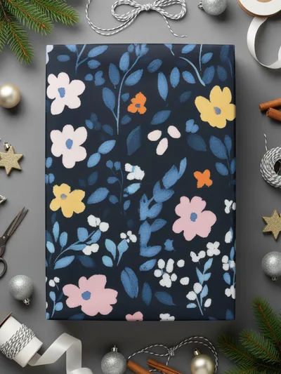 Floral Themed Gift Wrap for Any Special Occasion