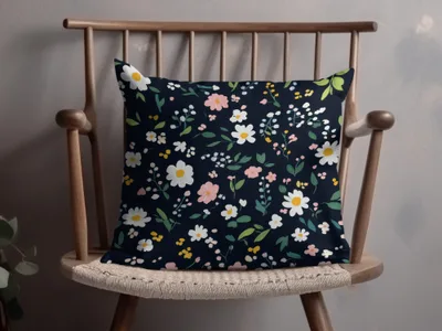 Colorful Floral Print Cushion for Stylish Home Decor