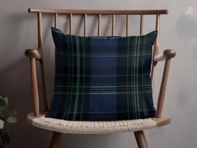 Dark Tartan Pattern Digital - Moore and Mountain