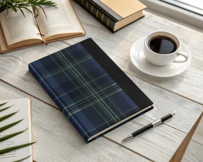 Dark Tartan Pattern Digital - Moore and Mountain
