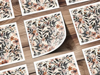 Floral Nature-Themed Decorative Print for Any Room