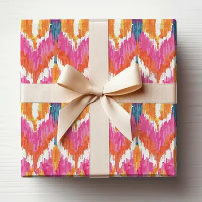 Colorful Geometric Pattern Gift Wrap product