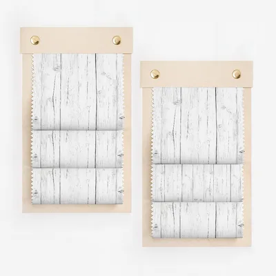 White Wooden Panel Design Window Blinds product