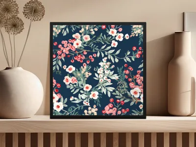 Floral Botanical Wall Art for Home Decoration Product