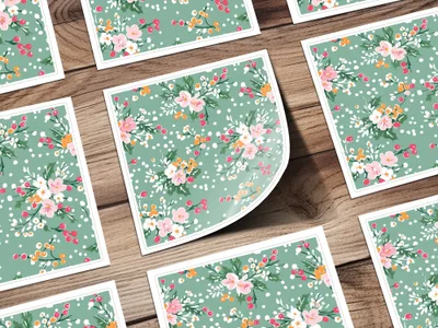 Vibrant Floral Design Cards for Any Occasion
