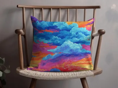 Dreamy Sky Digital Download, Abstract Clouds JPEG, Seamless Cloudscape Image, Fantasy Sky Texture, Colorful Sky Art Print, Clouds Digital - Moore and Mountain