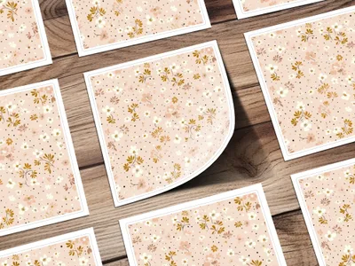 Beautiful Floral Patterned Paper for Crafting Projects