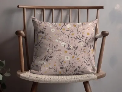 Floral Patterned Decorative Pillow for Home Decor