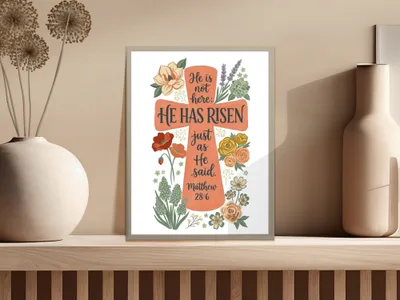He is not here; HE HAS RISEN, just as He said. Matthew 28:6.