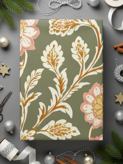 Elegant Chintz Floral Seamless Pattern Design for Interiors - Moore and Mountain