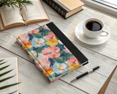 Fine Art Abstract Painted Floral Pattern for Spring Design - Moore and Mountain