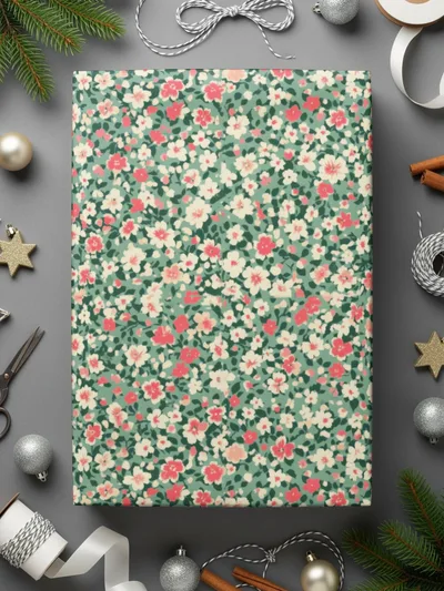 Floral Digital Paper, Ditsy Flower Seamless Pattern, Small Print Fabric Design, Pretty Floral Print, Digital Download, Repeating Pattern - Moore and Mountain