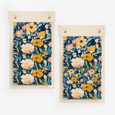 Colorful Floral Patterned Fabric Swatches product