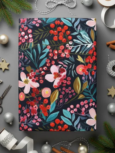 Floral Digital Paper, Seamless Pattern Design, Flower Pattern File, Floral Pattern Download, Commercial Use License, Botanical Print, JPEG - Moore and Mountain