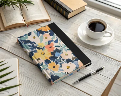 Floral Design Hardcover Journal for Writing and Notes