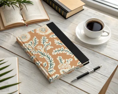 Floral Flourish Indian Motif Seamless Pattern Design - Moore and Mountain