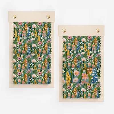 Floral Pattern Fabric Swatches for Craft Projects