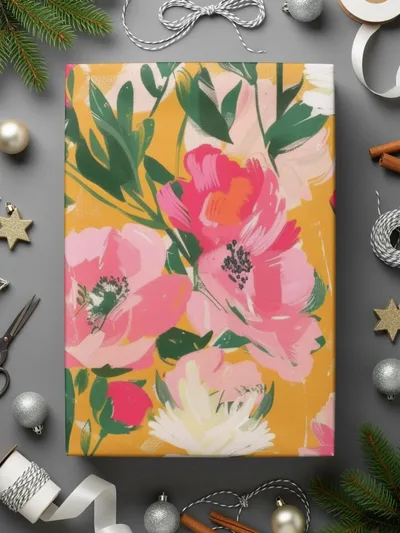 Ditsy Floral Seamless Pattern, Digital Download, Pink Flowers, Flower Print, Repeat Pattern, Fabric Design, JPEG Files - Moore and Mountain