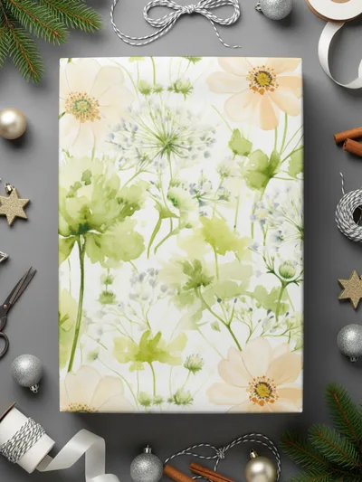 Floral Seamless Pattern Digital, Flower Background Texture Paper, Watercolor Pattern Design, Printable Surface Pattern Files - Moore and Mountain