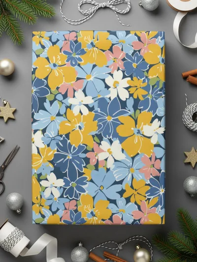 Modern Tiny Ditsy Flowers Seamless Pattern - Moore and Mountain