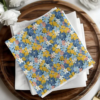 Modern Tiny Ditsy Flowers Seamless Pattern - Moore and Mountain