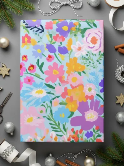 Ditsy Floral Seamless Pattern Colorful Flower Design, Fabric Print, Scrapbook Paper, Digital DownloadFloral Seamless Pattern Digital Paper, Colorful Flower Background, Fabric Design, Scrapbooking, Digital Download, Floral Print, Art Print - Moore and Mountain