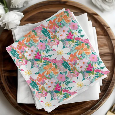 Floral Seamless Pattern, Digital Paper, Flowers Fabric Design, Spring Background, Repeat Pattern, Printable Paper, Digital Downloads - Moore and Mountain