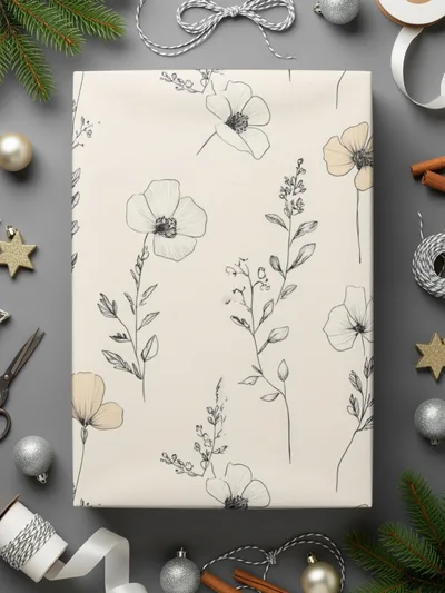 Floral Seamless Pattern, Digital Paper Pack, Flower Background, Botanical Print, Aesthetic Design, Scrapbook Paper, Fabric Design - Moore and Mountain