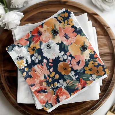 Floral Seamless Pattern Digital, Watercolor Flowers, Repeating Flower Background, Printable Design, Surface Pattern Design, Fabric Design - Moore and Mountain