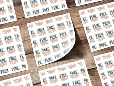 Free Iran Floral Aesthetic Freedom Message product type