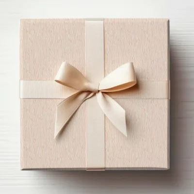 Elegant Gift Box with Ribbon Perfect for Special Occasions