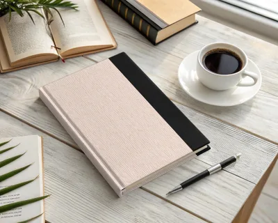 Elegant Dual-Tone Hardcover Journal for Daily Writing