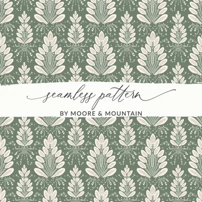 Gentle Seamless Pastel Simple Modern Boho Seamless Design